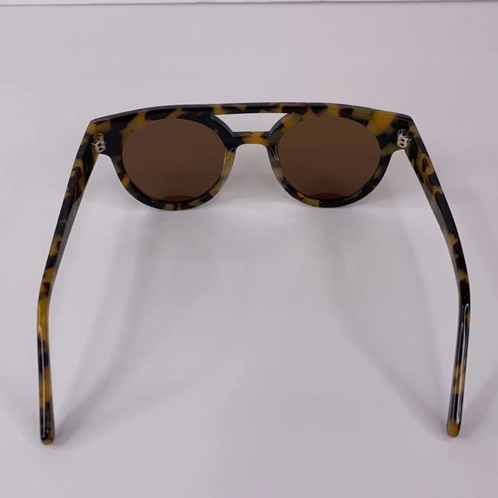 KOMONO Sunglasses Dreyfuss Brown Tortoise Demi NEW round